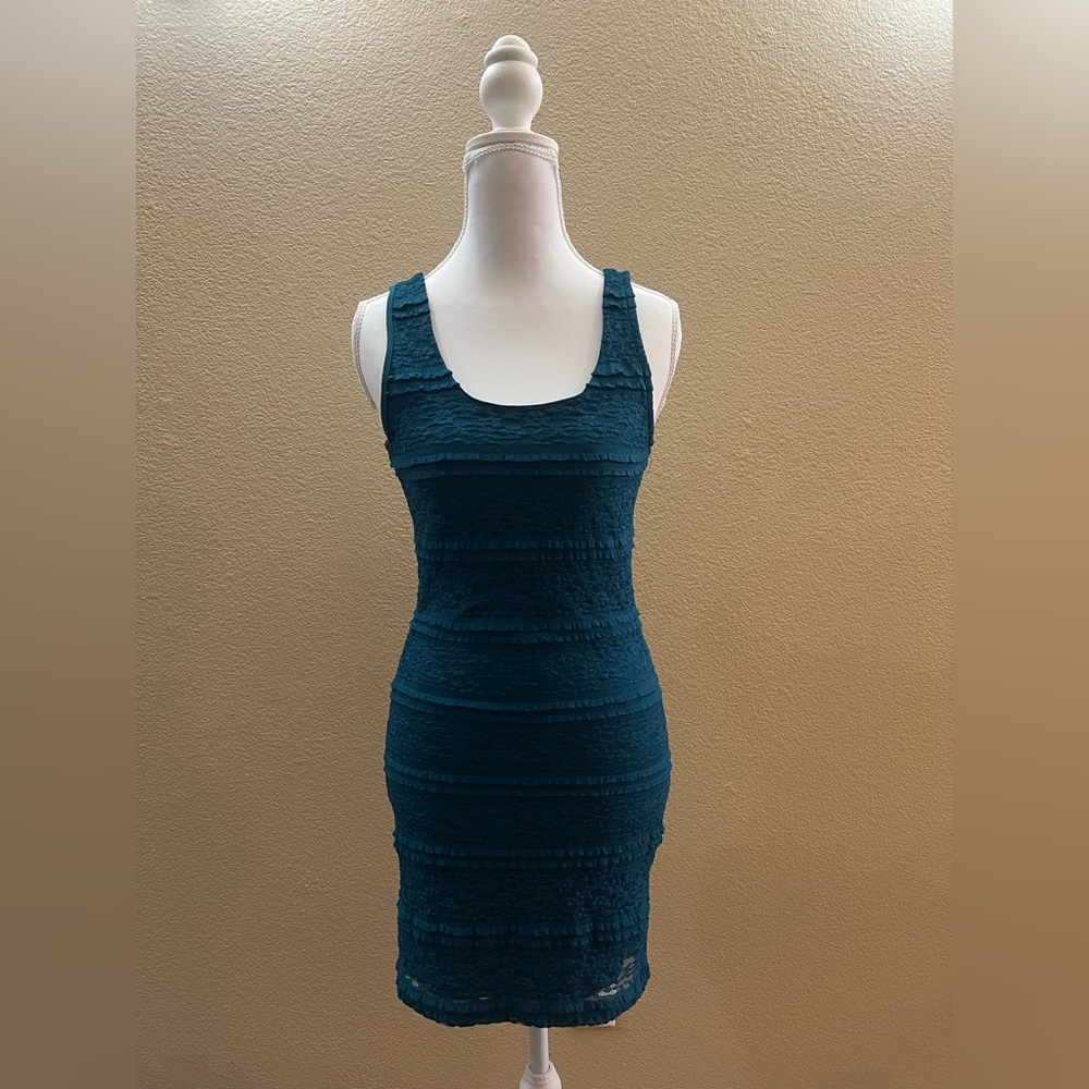 Teal Bodycon Dress